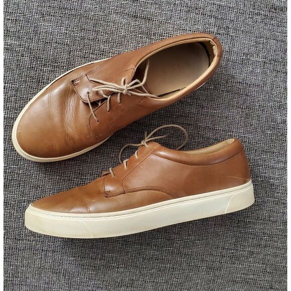 Nisolo Mens Diego Everyday Brown Leather Lace Up Sneaker‎ Size 9 main image 3